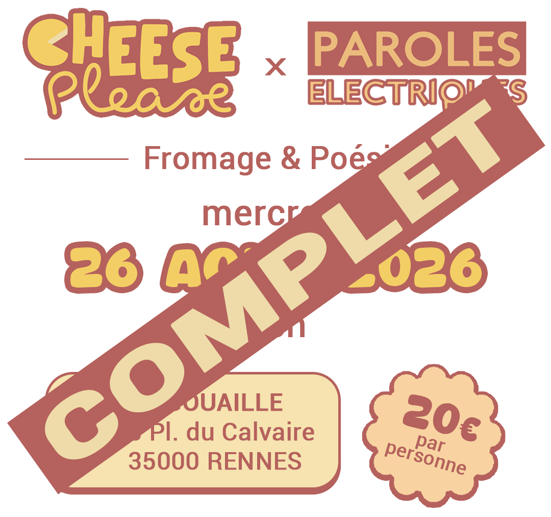 Atelier écriture et dégustation le mercredi 26 Aout au bar/bistrot la Gouaille à Rennes.
